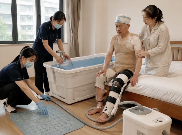 崇明区术后康复居家助浴服务